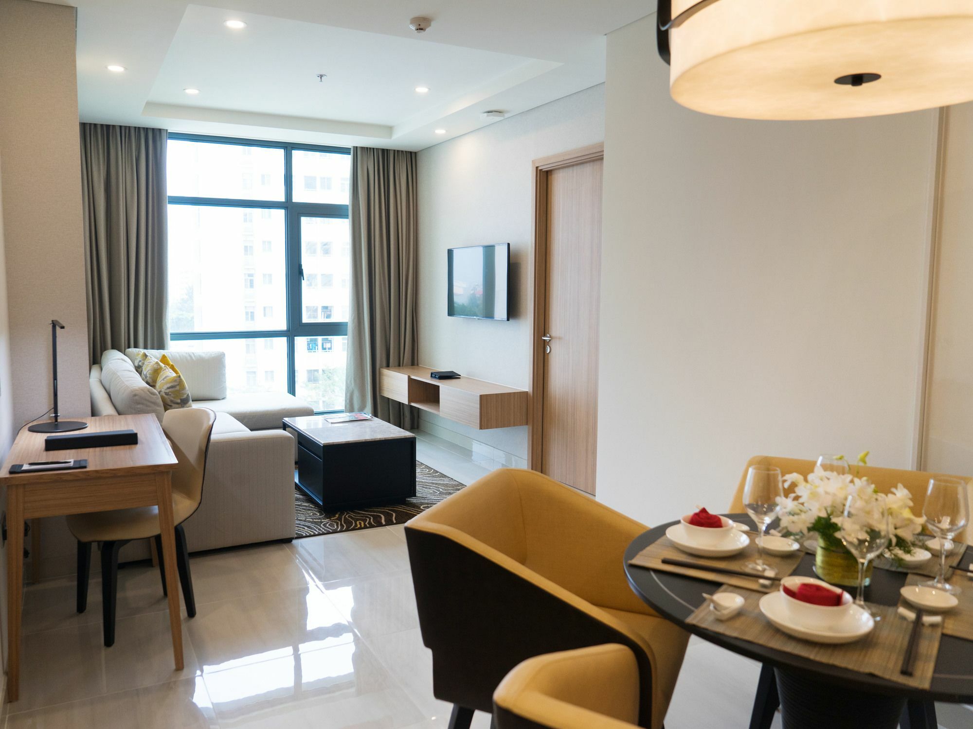 Oakwood Residence Saigon Bandar Ho Chi Minh Luaran gambar
