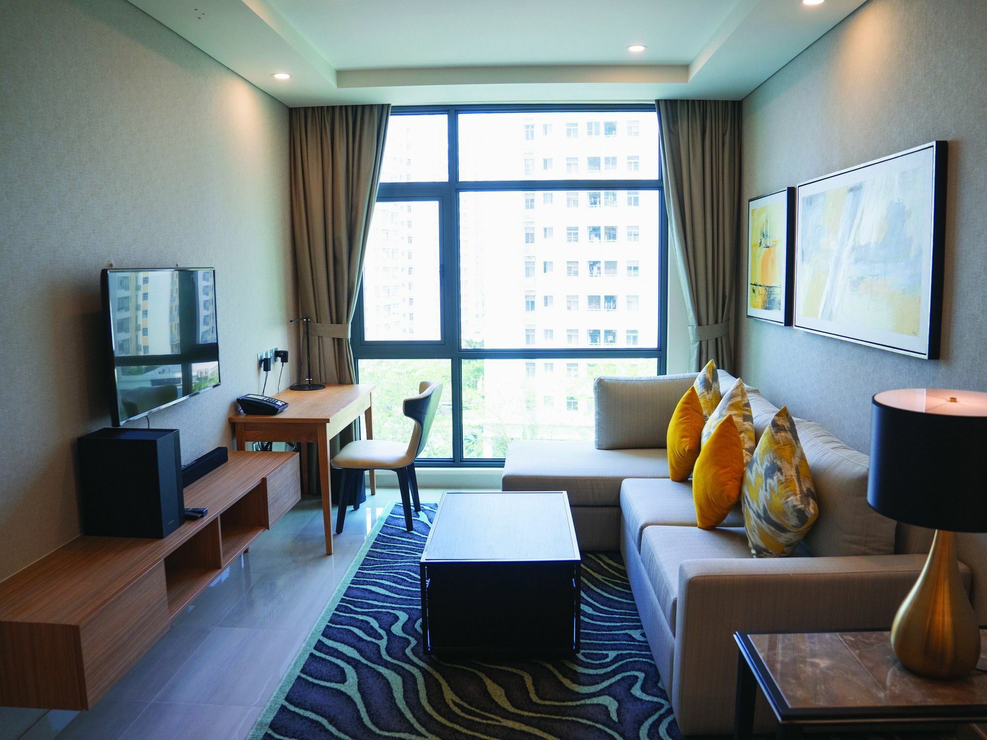 Oakwood Residence Saigon Bandar Ho Chi Minh Luaran gambar