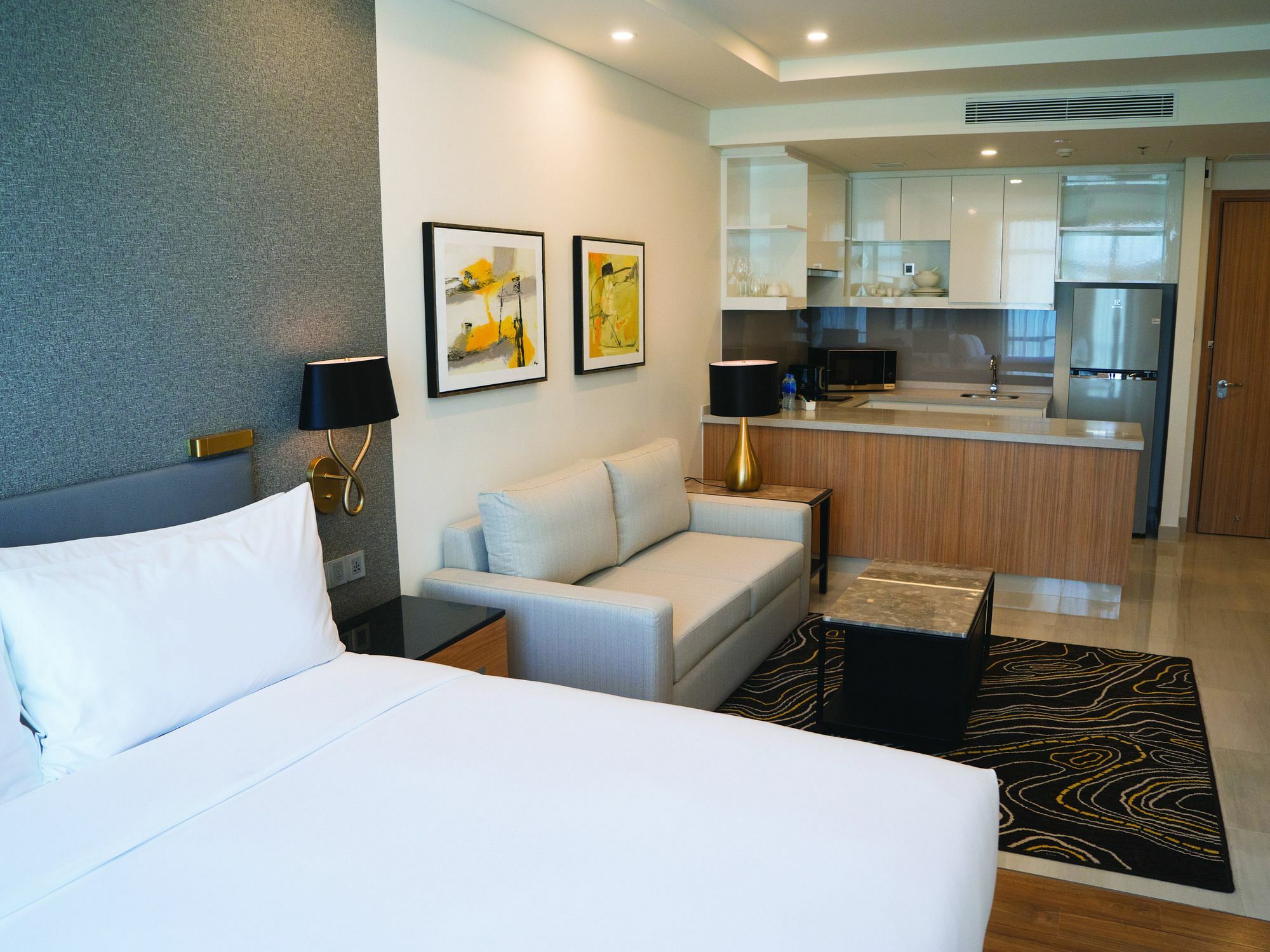 Oakwood Residence Saigon Bandar Ho Chi Minh Luaran gambar