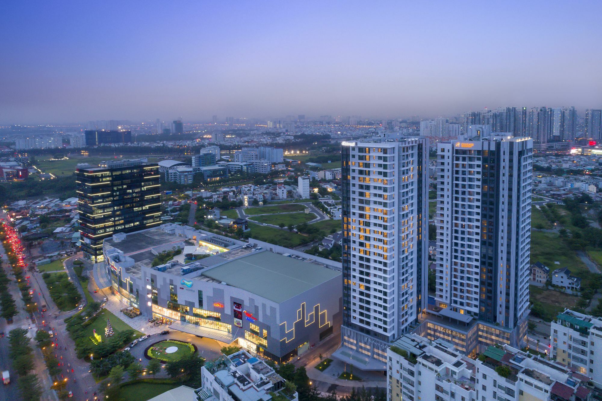 Oakwood Residence Saigon Bandar Ho Chi Minh Luaran gambar